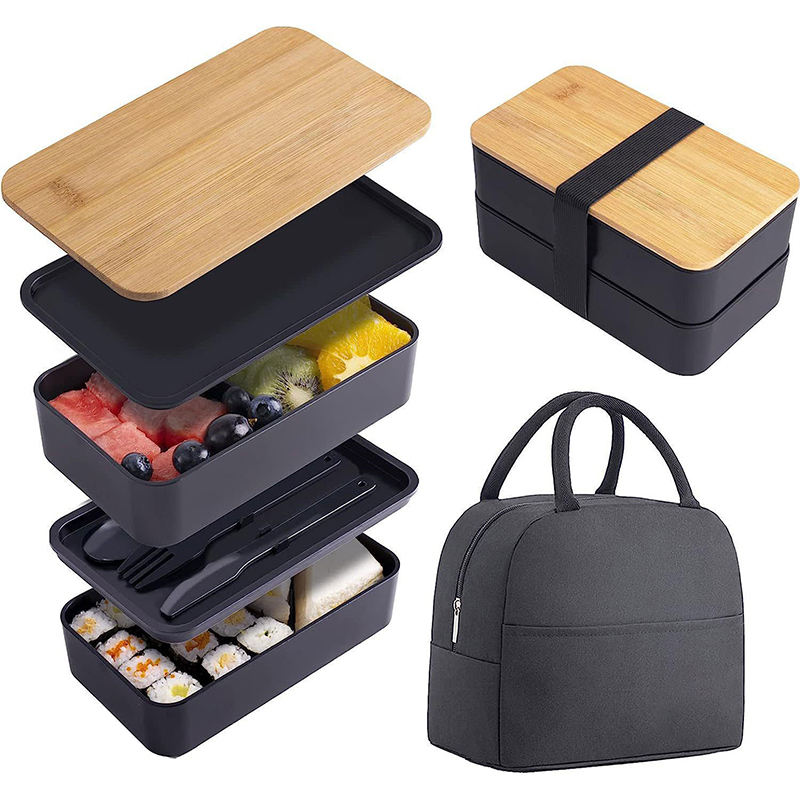 Meal Prep Rezepte - 식기가 포함된 쌓을 수 있는 도시락