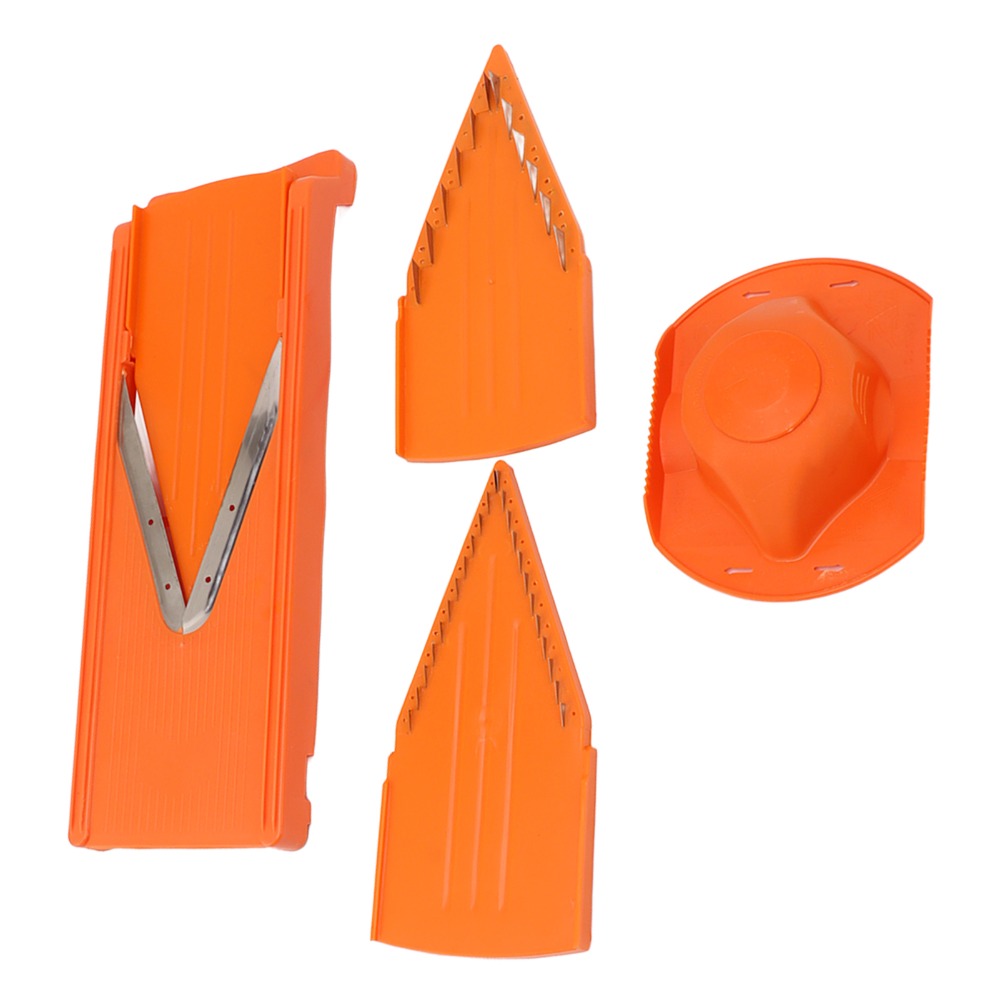 Mandoline Slicer Guard - ABS 만돌린 커터 오렌지 스테인리스 스틸