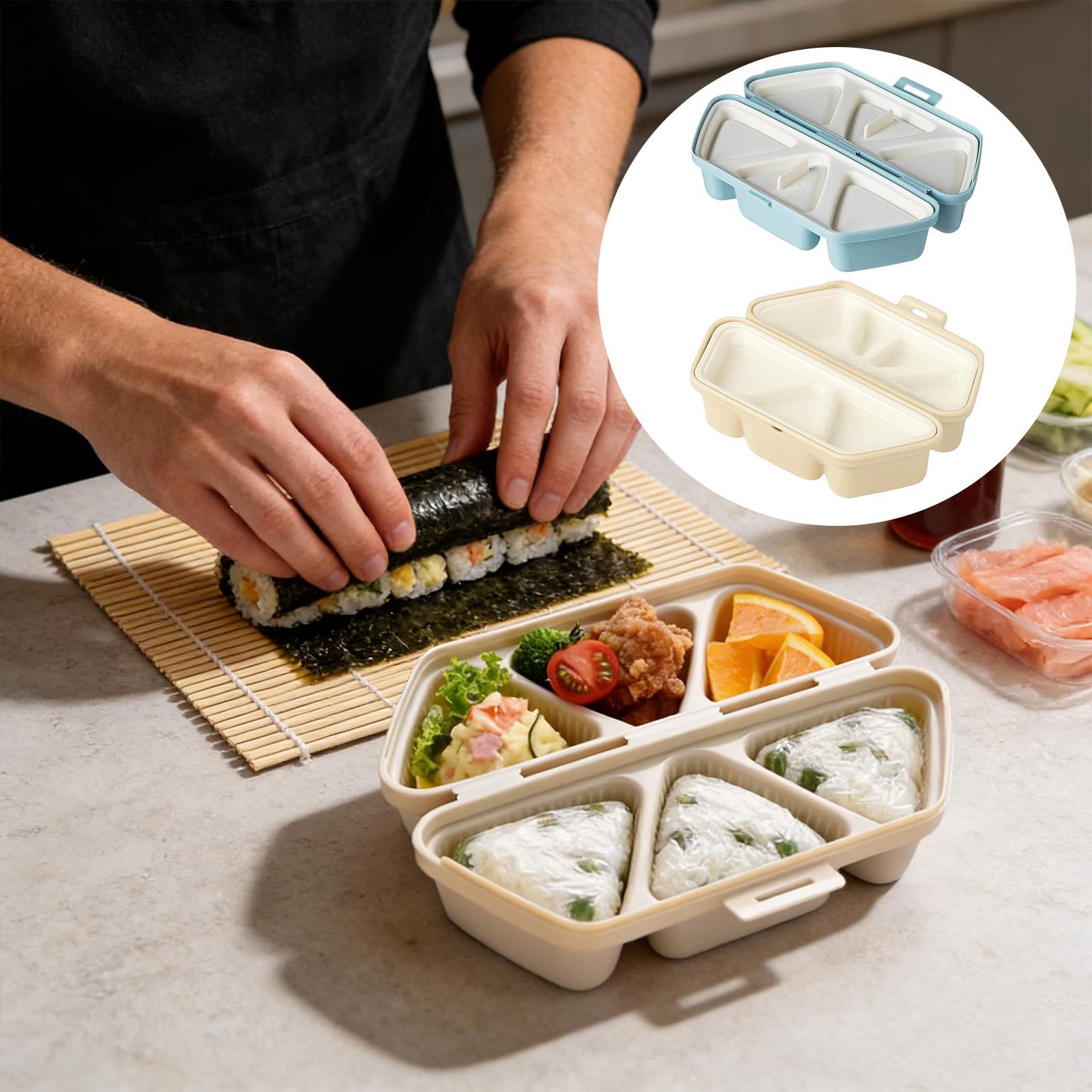 Meal Prep With Rice - 스시 몰드 메이커 6구 삼각김밥 오니기리