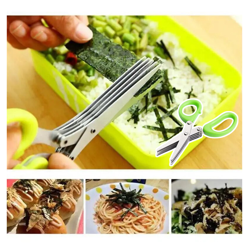 5날 스테인리스 스틸 허브 가위, 날카로운 칼날 커터  - Meal Prep Veggie 리뷰 및 가격