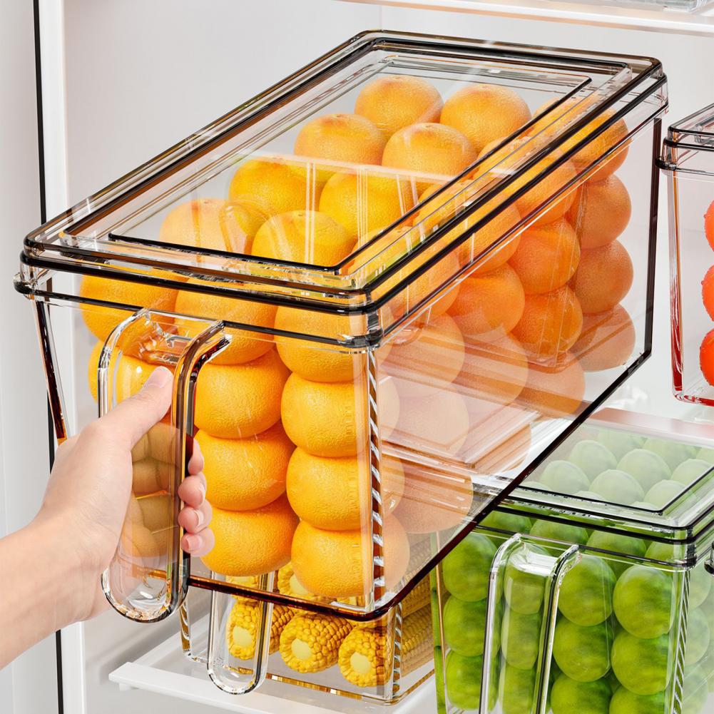 뚜껑이 있는 투명 냉장고 보관함, 과일, 채소, 식사  - Meal Prep Veggie 리뷰 및 가격