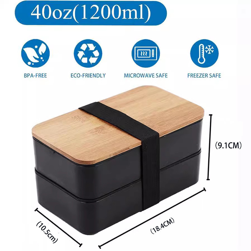 식기가 포함된 쌓을 수 있는 도시락 상자 1200ML  - Meal Prep Rezepte 리뷰 및 가격