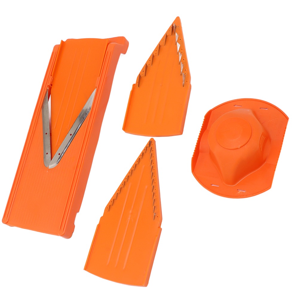 ABS 만돌린 커터 스테인리스 스틸 블레이드 오렌지색  - Mandoline Slicer Guard 리뷰 및 가격